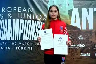 Alara Atmaca Avrupa'da Şampiyon! EFC Özel Ödülü de Onun