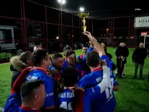 Ayvalık Belediyesi, Halı Saha Turnuvası'nda Şampiyon!