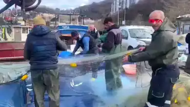 Zonguldak'ta 2 Ton Lüfer Avı!